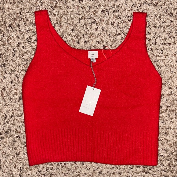 a new day Red Women's Tank Top - Picture 1 of 2